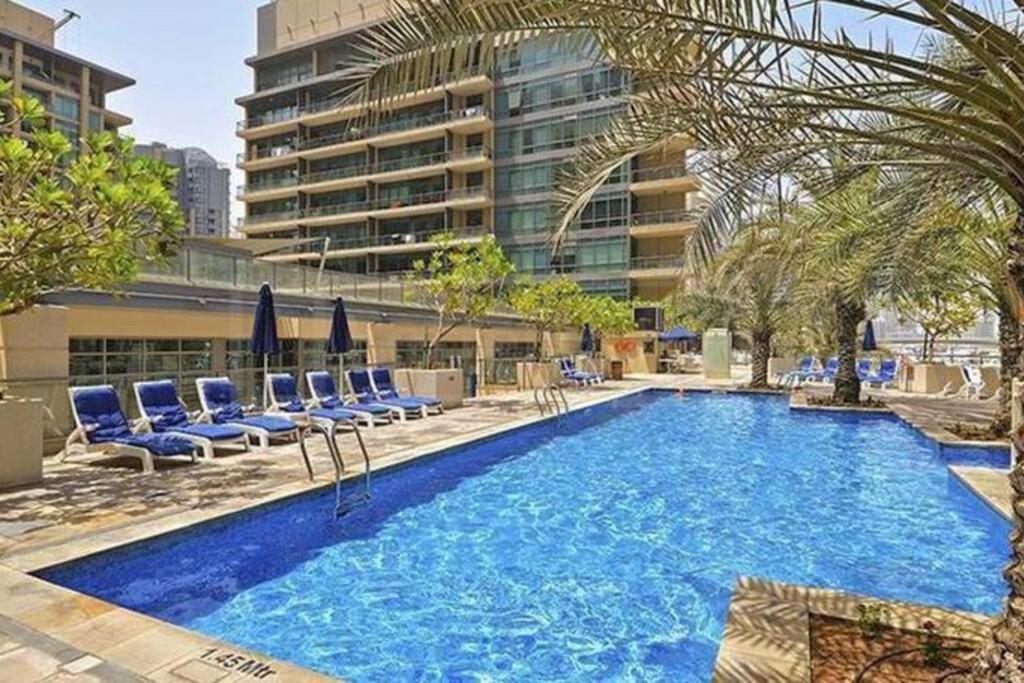 Dubai Marina 1 Bedroom Apt. Walking Distance Jbr. Eksteriør bilde