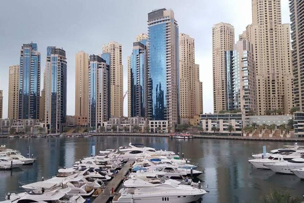 Dubai Marina 1 Bedroom Apt. Walking Distance Jbr. Eksteriør bilde