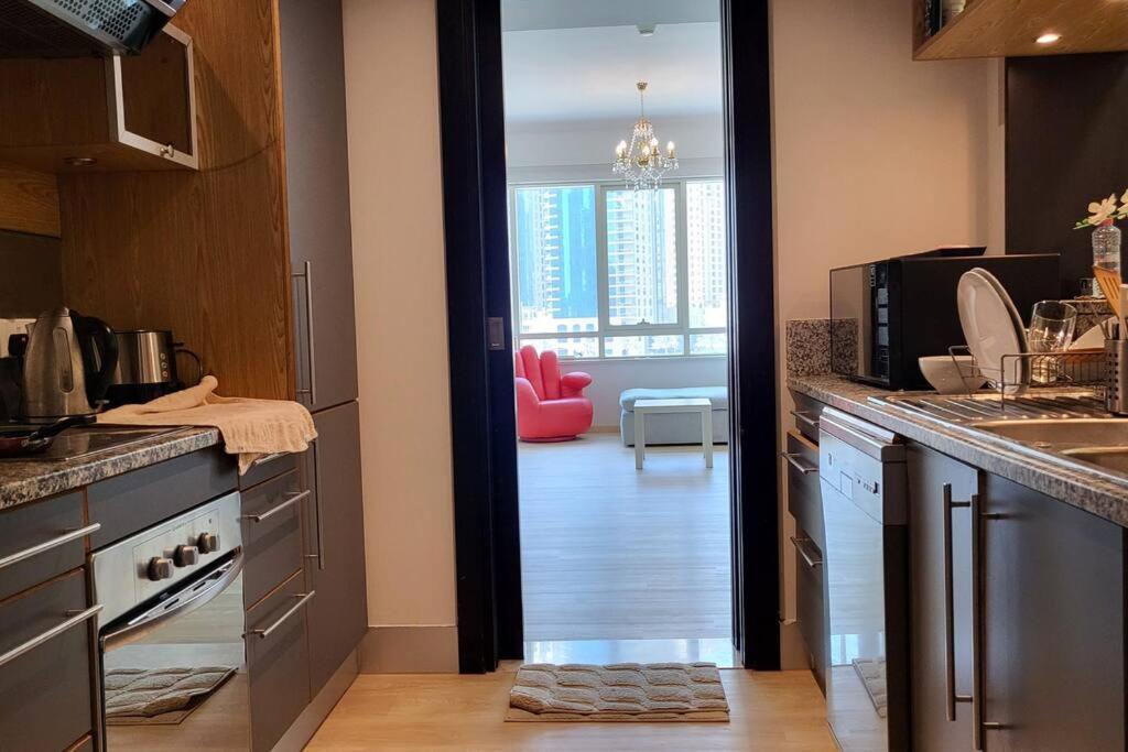 Dubai Marina 1 Bedroom Apt. Walking Distance Jbr. Eksteriør bilde
