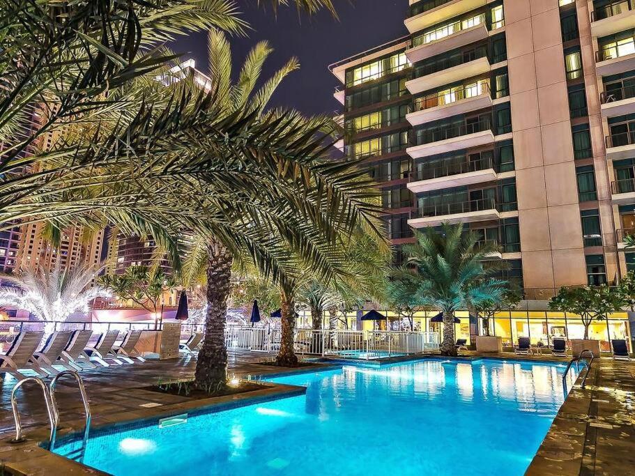 Dubai Marina 1 Bedroom Apt. Walking Distance Jbr. Eksteriør bilde