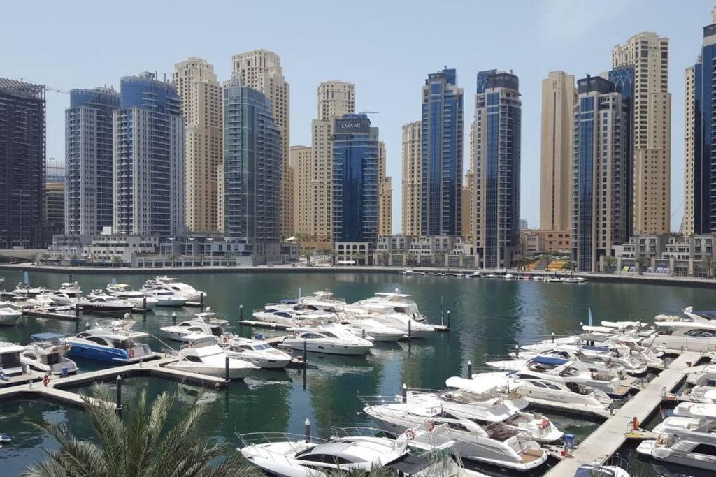 Dubai Marina 1 Bedroom Apt. Walking Distance Jbr. Eksteriør bilde