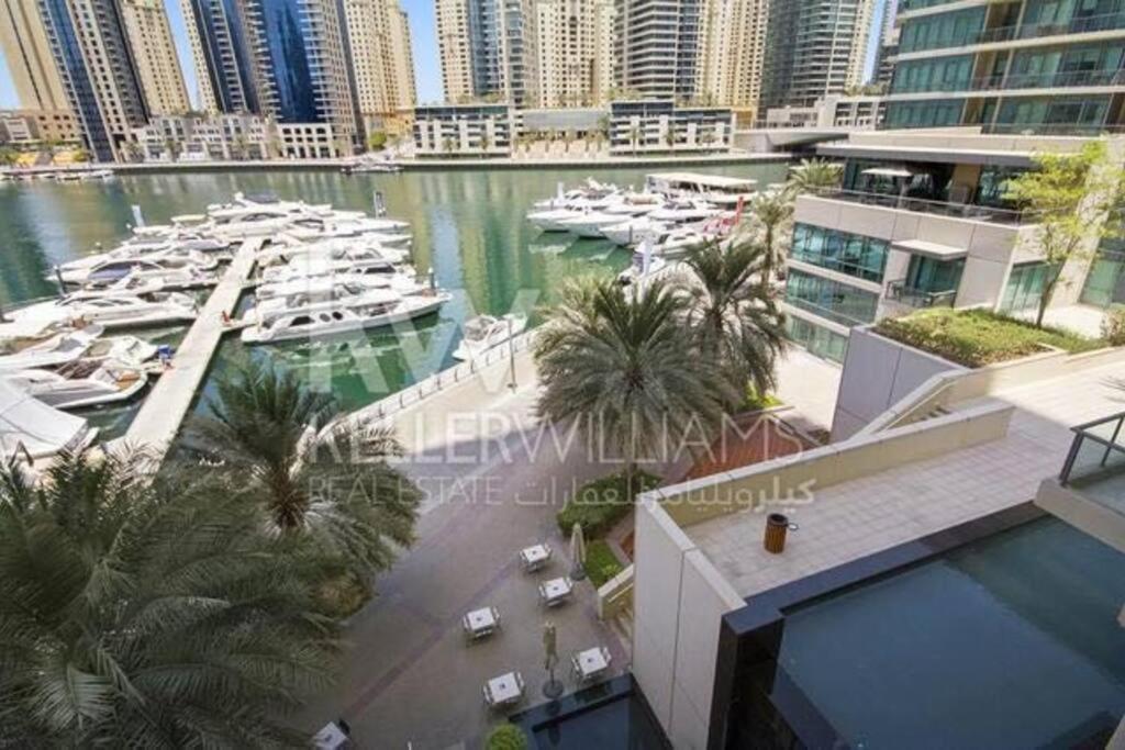 Dubai Marina 1 Bedroom Apt. Walking Distance Jbr. Eksteriør bilde